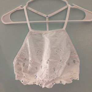 Free People white crop